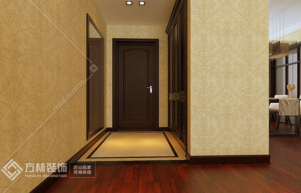 現代簡約玄關角度1